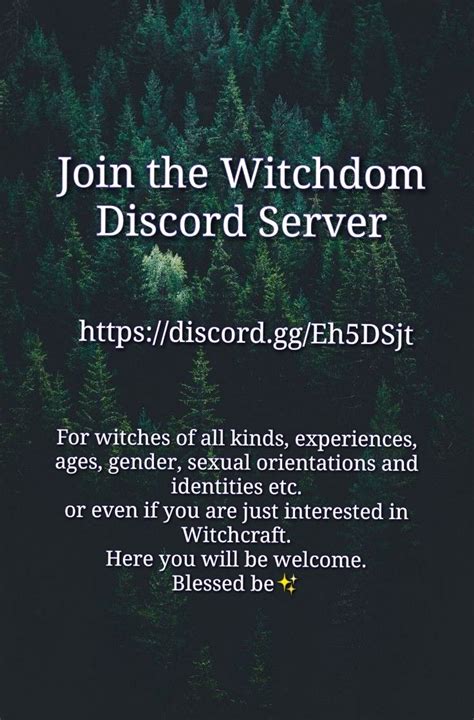 Witchcrafg discord servee